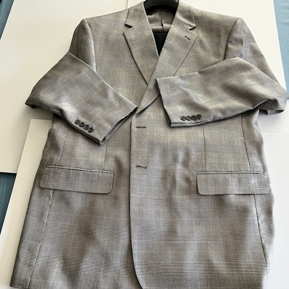 Bill Blass SZ 50 L Blazer ~ Haggar 40X32 Expandomatic Dress Slacks SUMMERTIME - Picture 6 of 15